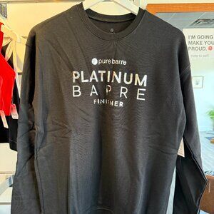 Pure Barre Platinum Barre Finisher Sweatshirt